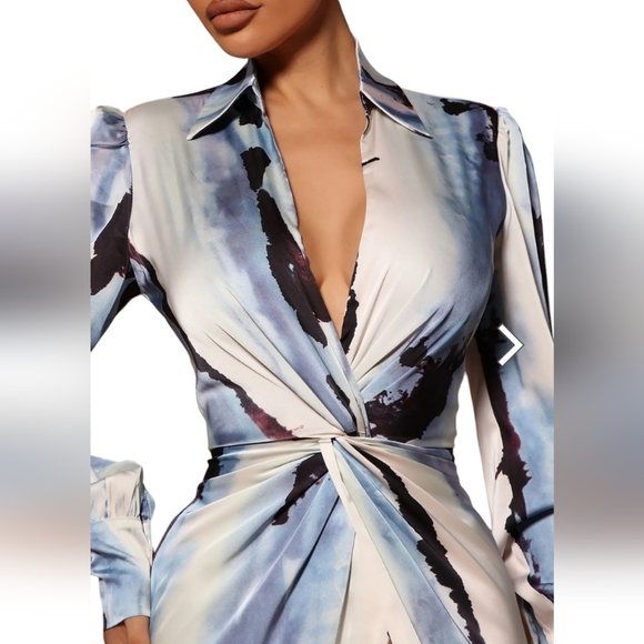 Fashion Nova Reign Maxi Dress - Multi Color Size: 1x Spring Summer attire - Picture 2 of 11